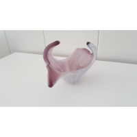 Murano schaal - paars glas